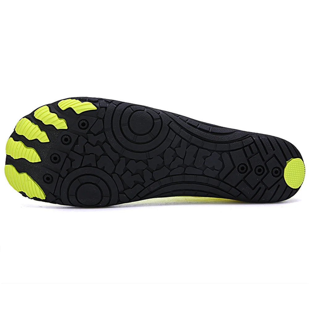 Unisex Quick Dry Water Shoes Men Women Colorful Beach Swimming Surfing Seaside Aqua Shoes Couple Barefoot Upstream Sneakers