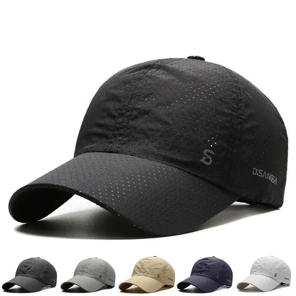 Original design løbehue, tynd, hurtigtørrende, åndbar, med andetunge, til udendørs brug, til mænd, sol, sommer, fiskeri, Avisor baseballkasket