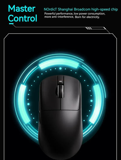 VXE Dragonfly R1 Pro Max Gaming Mouse, Wireless Bluetooth Gaming Mouse with PAW3395 Sensor, Rechargeable Lightweight Ergonomic Esports Mouse