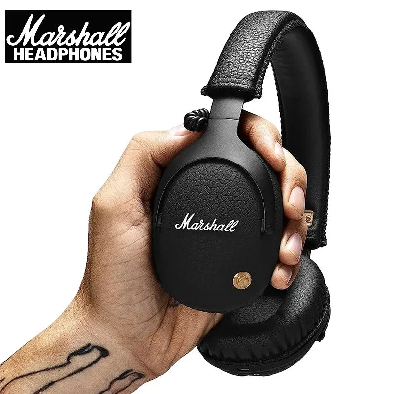 Marshall MONITOR II A.N.C. Wireless Noise Cancelling Headphones – Premium Bluetooth Over-Ear Headset with Deep Bass, Microphone & Gaming Audio