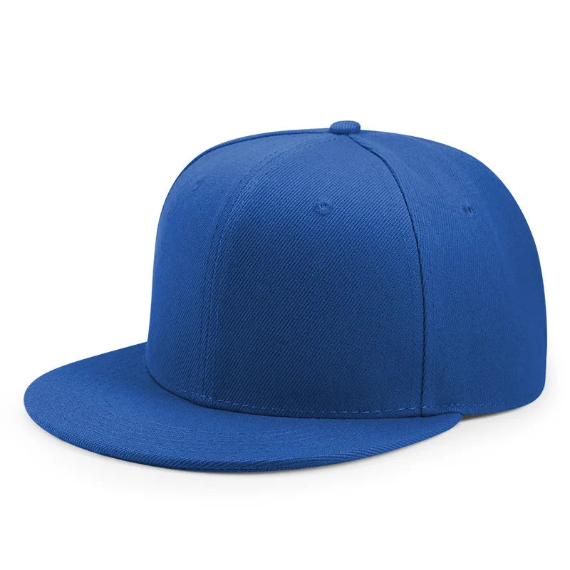 Cappellino da baseball a visiera piatta con logo personalizzato stampato o ricamato, cappellino unisex da esterno, cappellino hip hop "Dad Hat", gorras da uomo, cappellino street snapback