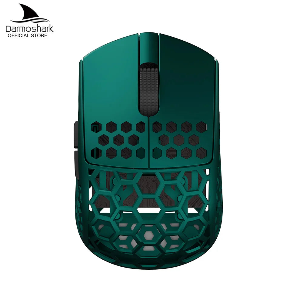 Darmoshark M5 Air Wireless Gaming Mouse Forged Carbon Fiber 30K DPI PAW3395 Sensor Lightweight Ergonomic Mouse for PC Gaming