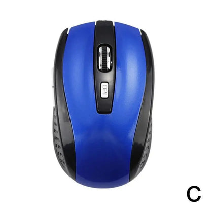 2.4GHz Wireless Mouse with USB Receiver, Ergonomic Optical Wireless Mouse, 6-Button Wireless Mouse for PC, Laptop & Computer