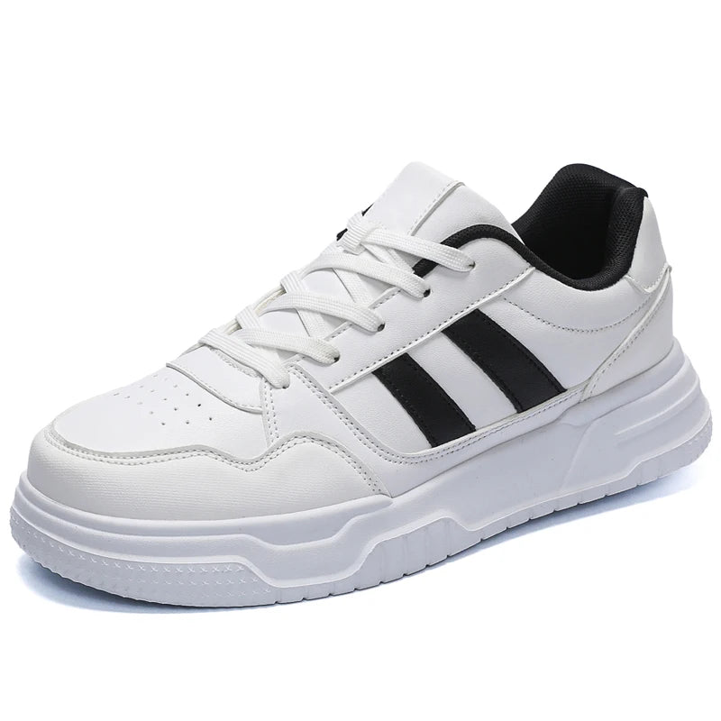 Plus Big Size 50 51 52: zapatillas de cuero para hombre, zapatillas deportivas informales, zapatillas planas de skate para dropshipping
