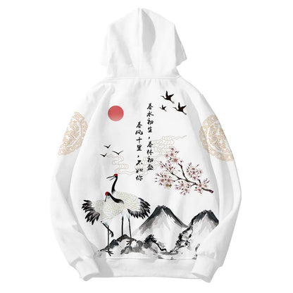 3D print majice s kapuljačom za Kinesku novu godinu za muškarce i djecu, modni dragon grafički sweatshirts, cool streetwear hoody top
