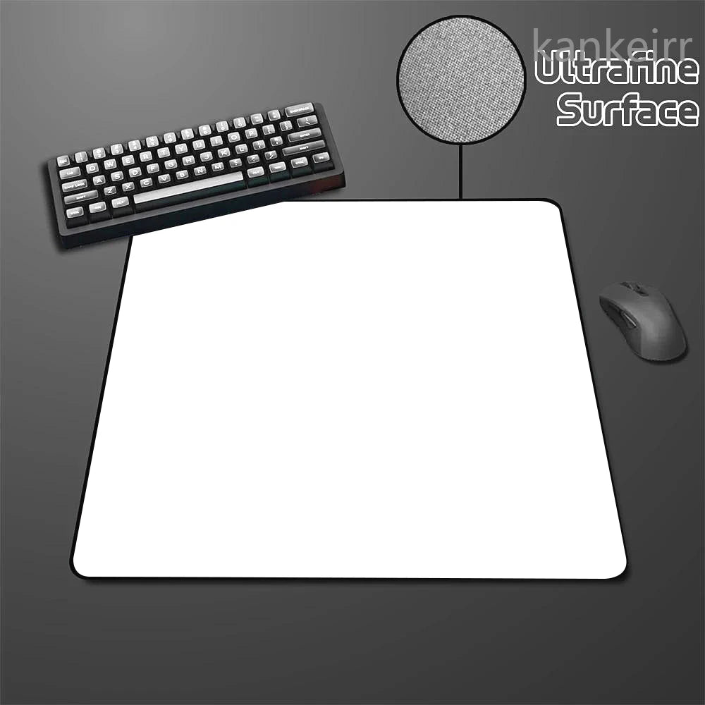 Svart Speed-musmatta i enfärgad design med hög elasticitet, halkfri undersida, premium gamingmusmatta för e-sport med ultrafin yta, deskmat