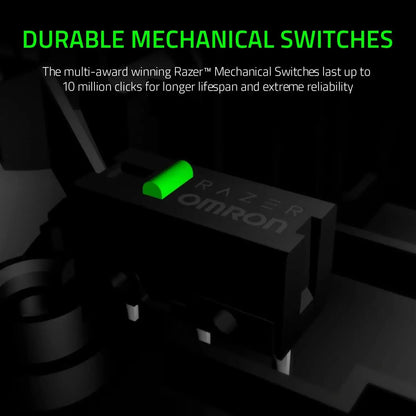 Original Razer Wired Gaming Mouse 6400 DPI Optical Gaming Mouse USB Ergonomic Gaming Mouse for PC, Laptop & Esports