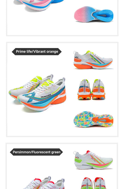 2025 Carbon Plate Marathon Running Shoes Professional Test; Stable Support Ultra-Light Bounce Shoes Unisex 088