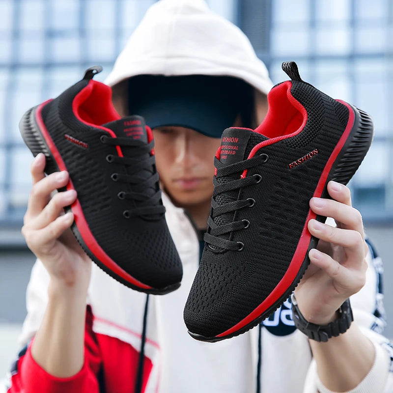 Baskets de course pour homme, chaussures de sport légères pour femme, chaussures décontractées classiques en mesh respirant, mocassins tendance pour homme, baskets