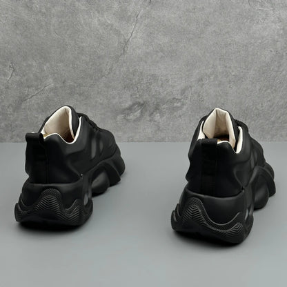 Zapatillas deportivas para hombre de talla grande, estilo «New Dad», con suela de plataforma gruesa, modernas, versátiles, informales, deportivas, de moda, cómodas y para el día a día.