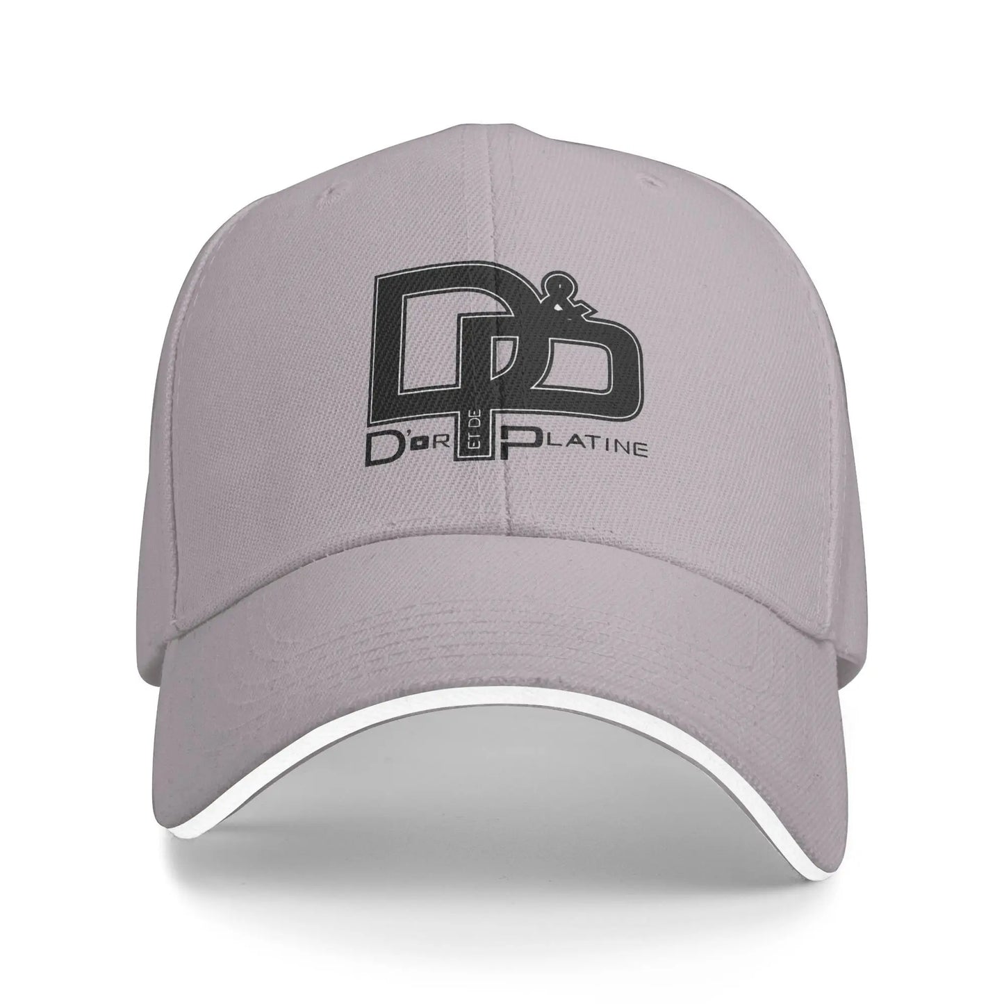 Summer Casual Baseball Cap Rapper JuL Kpop Rock Trucker Hat For Men Adult Hot Sale D'or et de platine  Fashion Baseball Caps