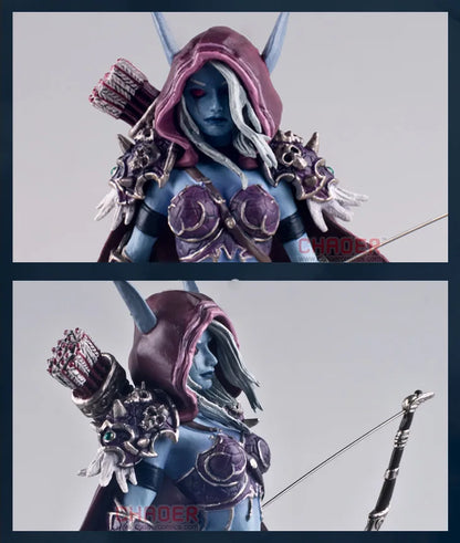 Sylvanas Windrunner World Of Warcraft Action Figures The Queen of the Undead Handmade Model Collection Ornaments Kid Gifts Toys