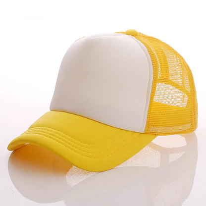 Sublimation Blank Hats Baseball Cap Snapback Hat For Children Adult Adjustable Hats Fashion New Sports Advertising Caps