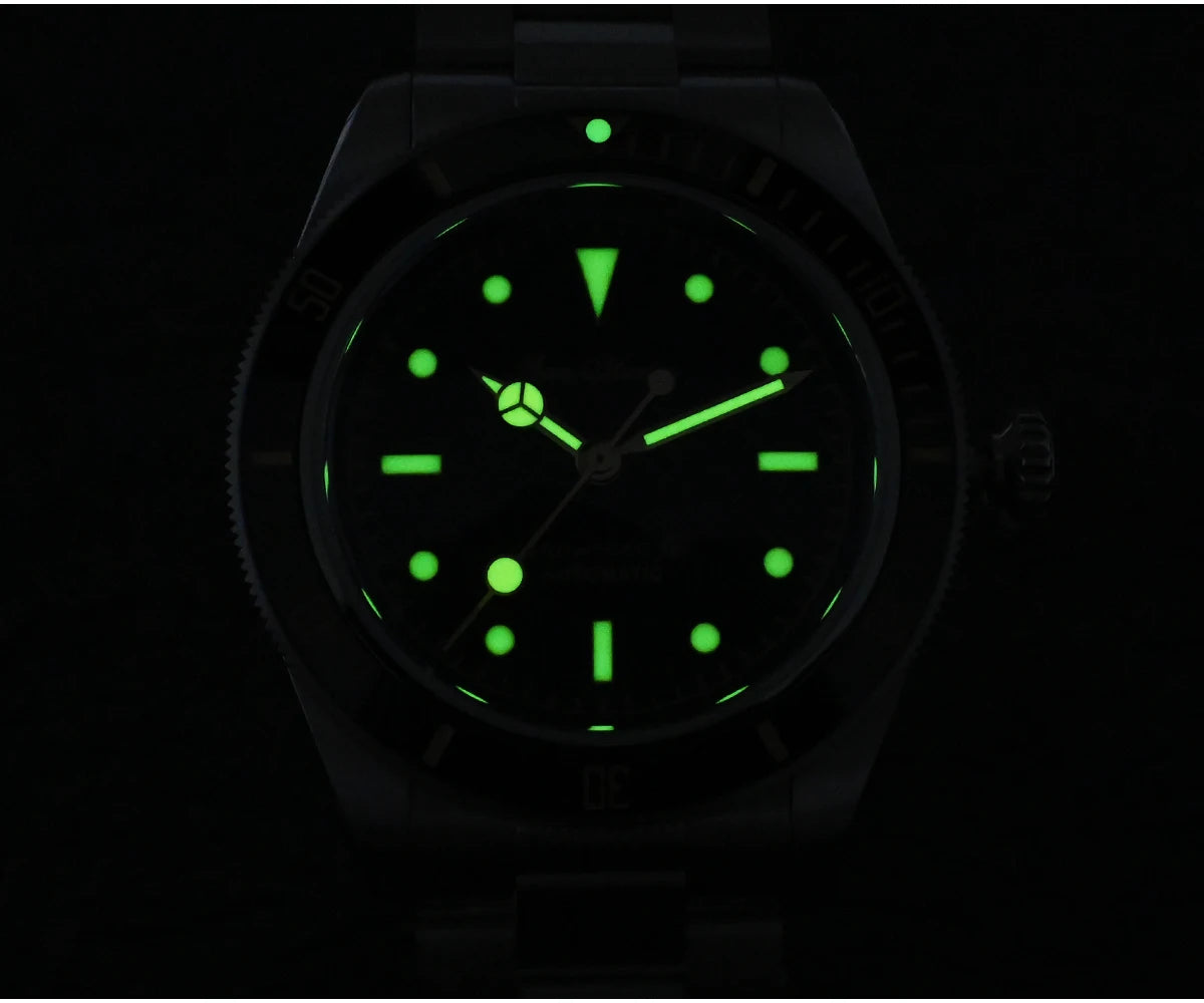 San Martin Vintage 38mm 6200 Diver Watch New Upgraded for Men Luxury NH35 Automatic Mechanical Sapphire Waterproof 200m Relojes