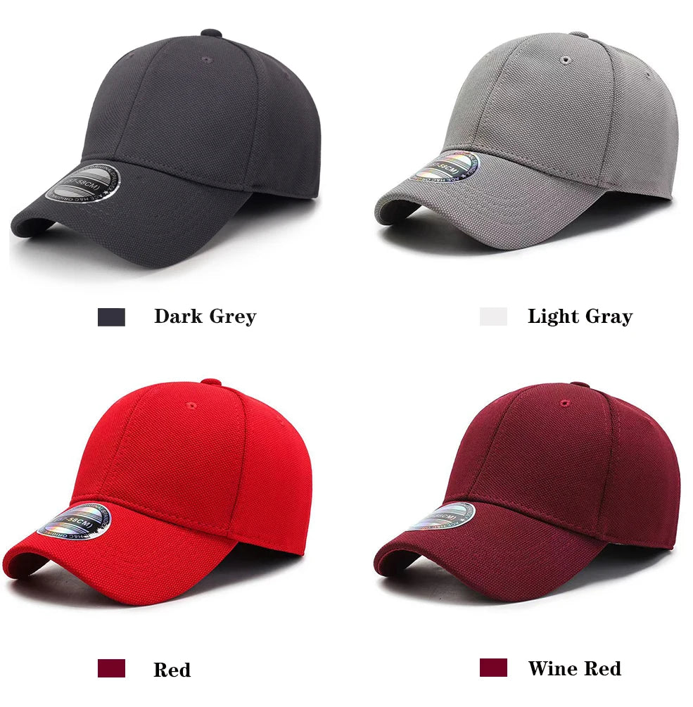 2023 High Quality Baseball Cap Men Snapback Hats Caps Men  Fitted Closed Full Cap Women Gorras Bone Male Trucker Hat Casquette