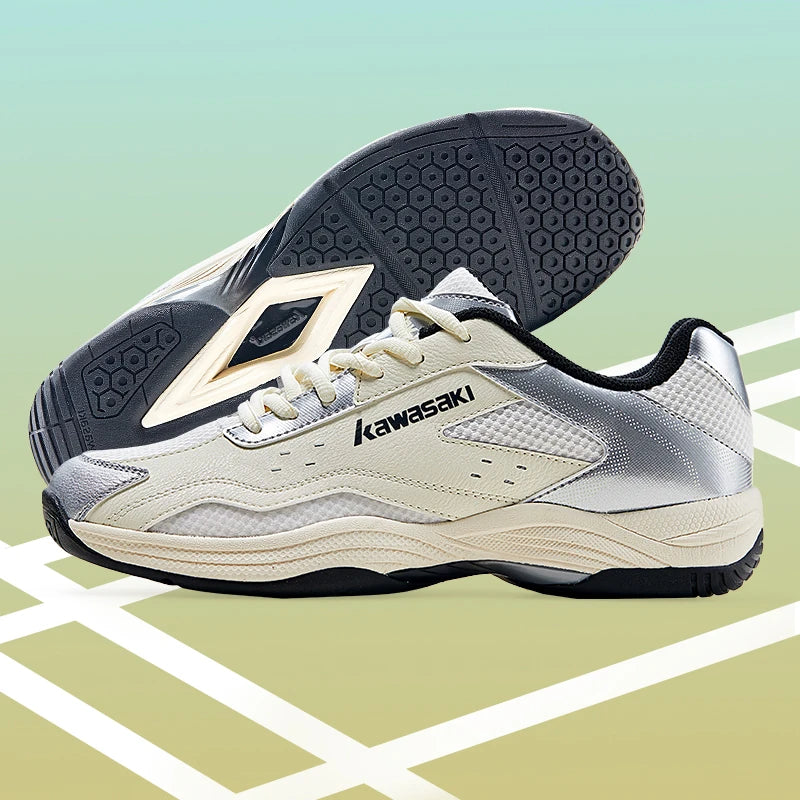 Kawasaki Shoe Men's Sneakers K1B50-C32023&C32011 Anti Twist Technology Professional Table Tennis Badminton Shoes Man Trainers