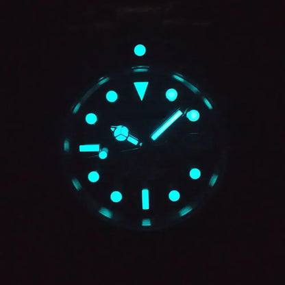 DIY Custom Automatic Watch Logo For Man High Quality NH35 Diving Mechanical Watches Sapphire Waterproof Ceramic Bezel 120 Click