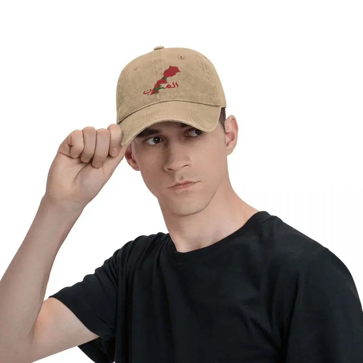 Morocco Map And Flag Casual Baseball Cap Spring Trucker Hat Hot Sale Hunting Camping Hip Hop Hats Female Male Baseball Caps
