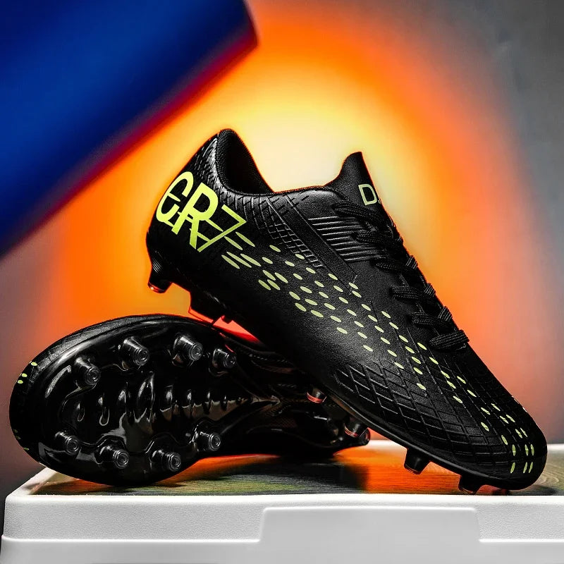 Lage voetbalschoenen met lange TF-noppen, slijtvast en flexibel, geschikt voor buitensporten op het veld