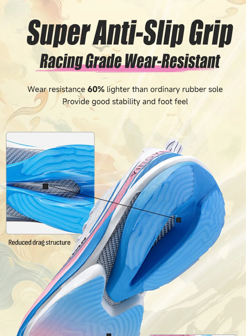 2025 Carbon Plate Marathon Running Shoes Professional Test; Stable Support Ultra-Light Bounce Shoes Unisex 088