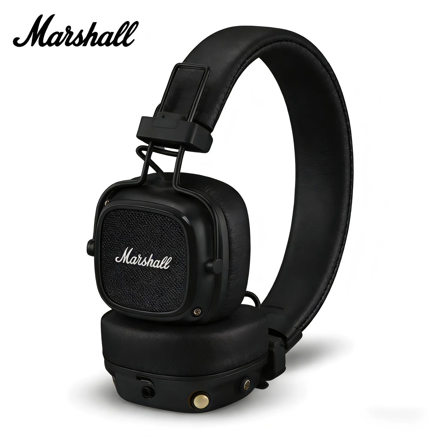 Marshall Major V On-Ear Bluetooth Headphones – Wireless Deep Bass Foldable Headset with Microphone for Sports, Gaming & Everyday Use