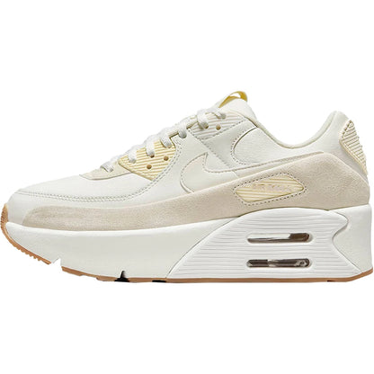 Nike Original Air Max 90 LV8 Damen-Sneaker mit niedrigem Schaft und Plateau-Sohle FD4328-100