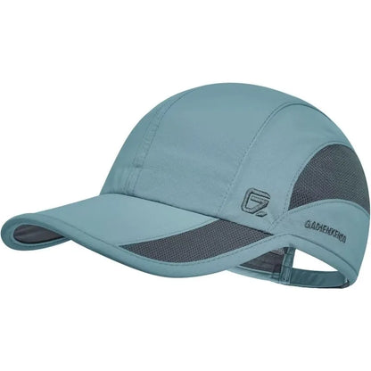 GADIEMKENSD Estate Uomo Sport Corsa Cappellino da baseball Uomo Golf Asciugatura rapida Donna Cappellino a rete con visiera e chiusura a scatto