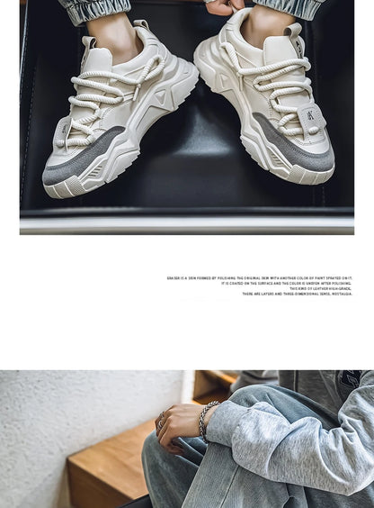 Lässige Herren-Sneaker – Frühlingsmode – Vielseitige Low-Top-Skateboard-Schuhe für Herren, geeignet für Outdoor-Sportarten