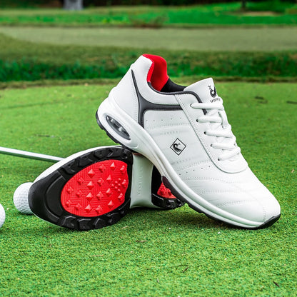 OIMKOI Men Golf Shoes Casual Breathable Waterproof Non-slip Golf Outdoor Training Shoes