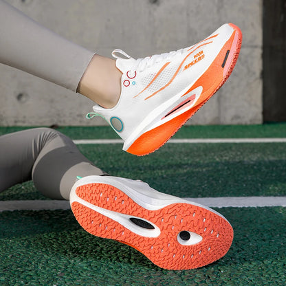 2025 Men's And Women's Carbon Board Running Shoes Professional Marathon, Lightweight Rebound Cushioning Breathable Sports Shoes