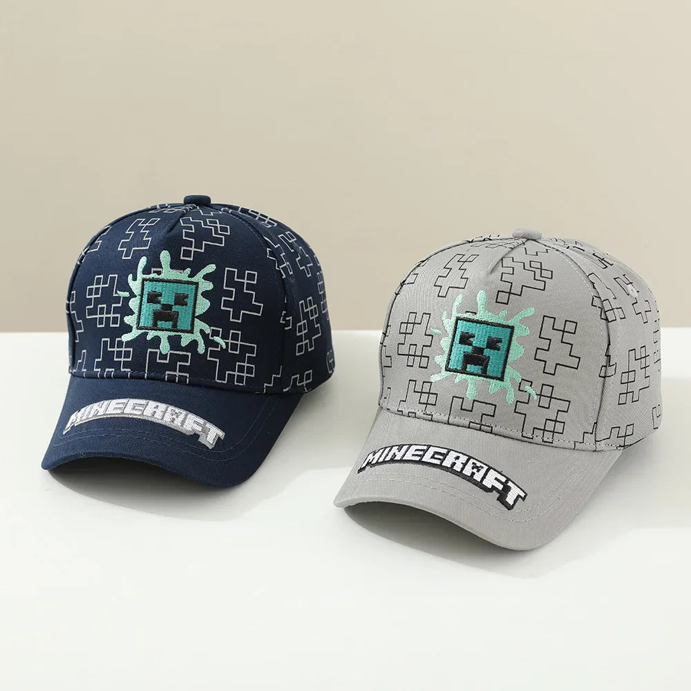 Minecraft My world fashion hot selling cap Korean version of male and female coolie afraid 52-54cm baseball cap spring and autum