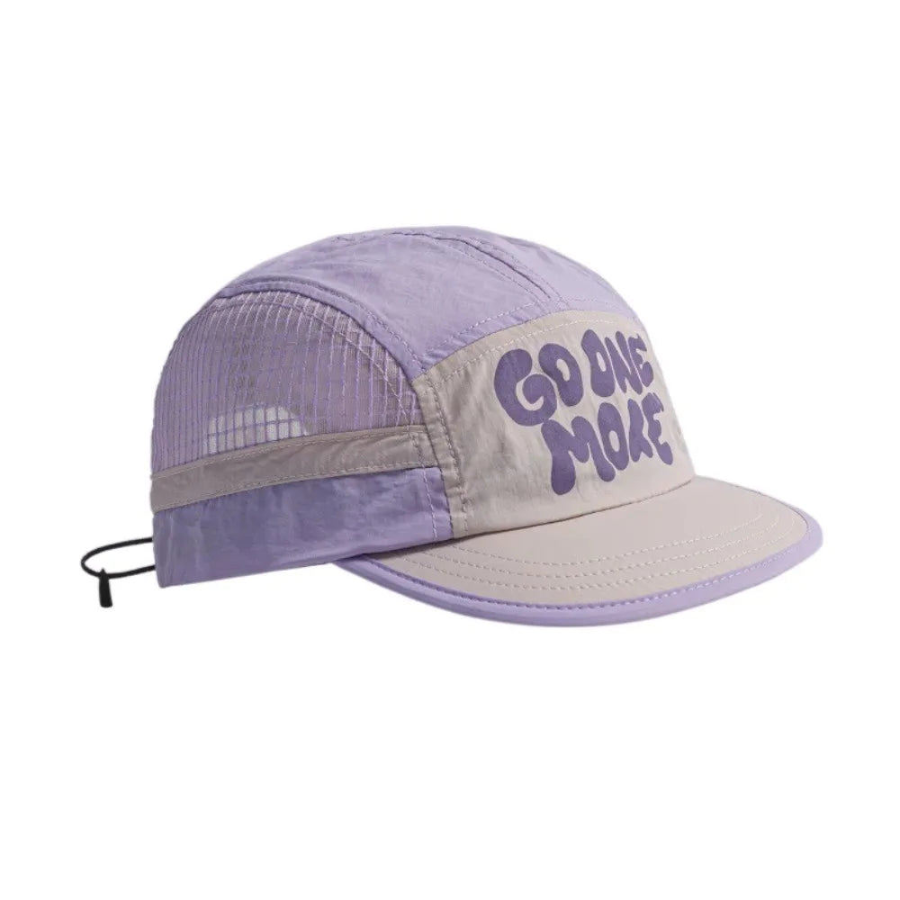 Baseballkappe mit weicher Krempe, schnell trocknend, Retro-Stil, 5-Panel, Sonnenschutz, atmungsaktiv, Freizeitkappe, Hip-Hop-Kappe, Mesh-Laufkappen