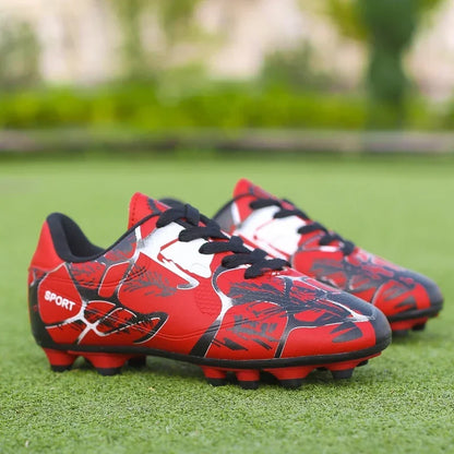 New Men's Soccer Shoes Kids Cleats Grass Adult Professional Football Boots Ultralight Non-Slip Boys Training Shoes