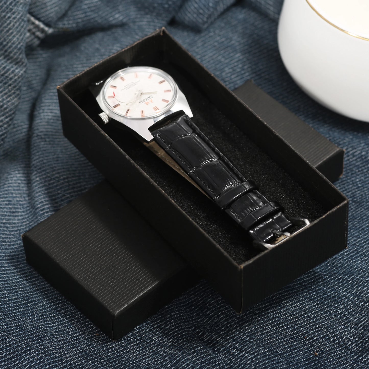 Shanghai 36MM Hand-Wind Mechanical Watch 7120 Waterproof china Watch for Men wholesale