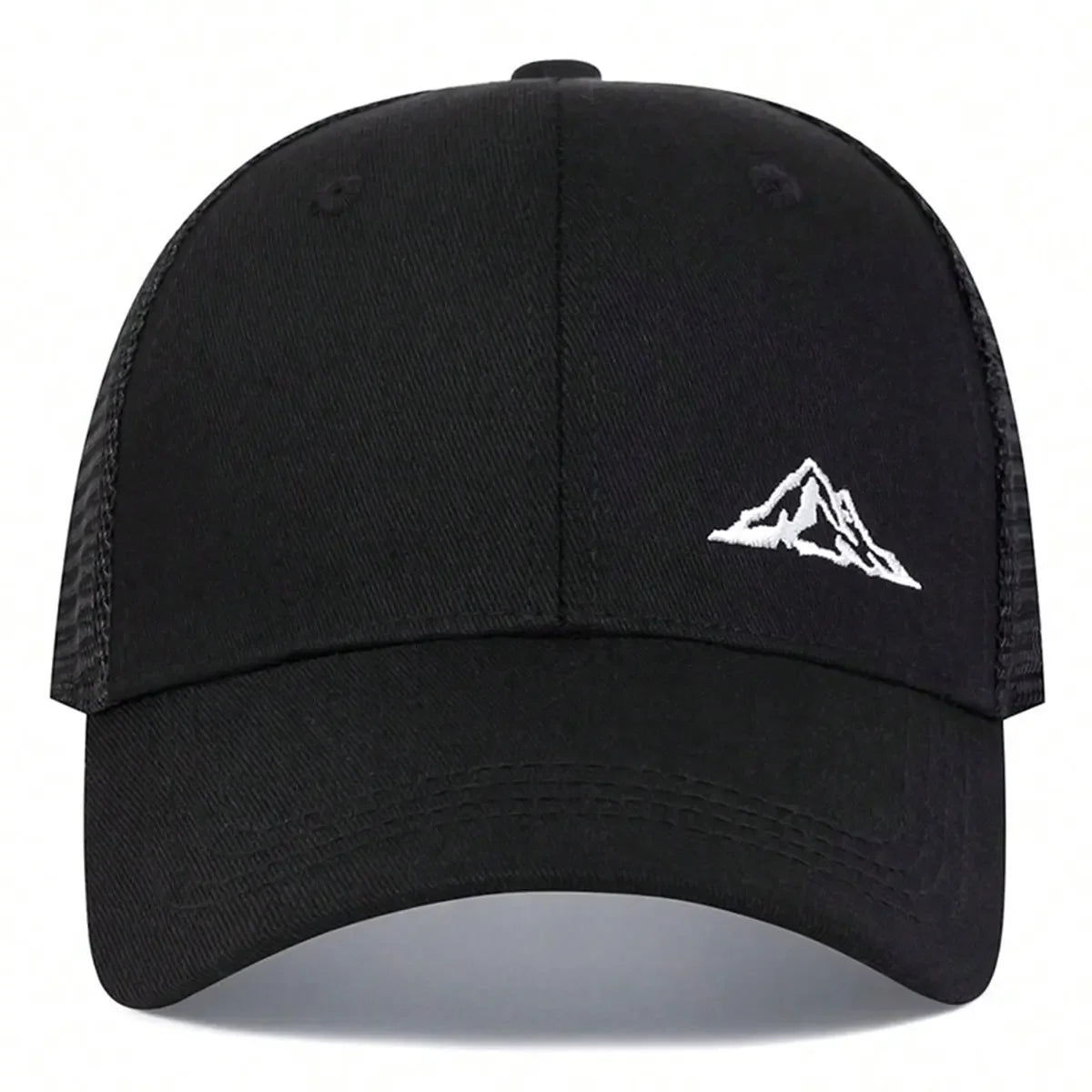 Unisex Mountain Range Embroidery Baseball Net Caps Spring and Summer Outdoor Adjustable Casual Hats Hip Hop Cap Sunscreen Hat