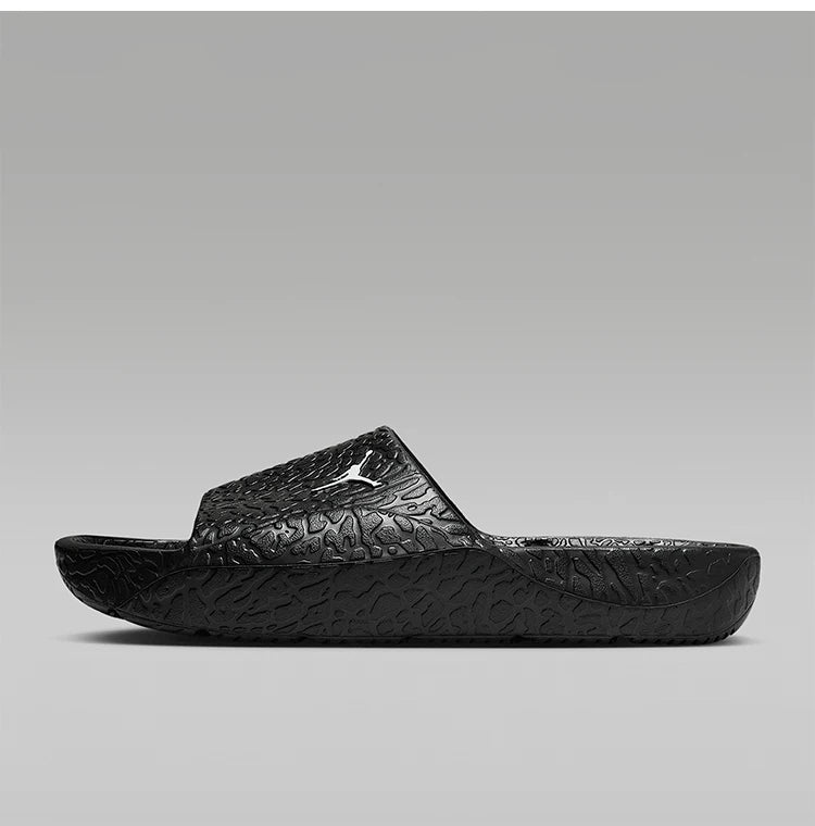 Oryginalne męskie sandały kąpielowe Nike Jordan z fakturą „crack” HQ2163-001