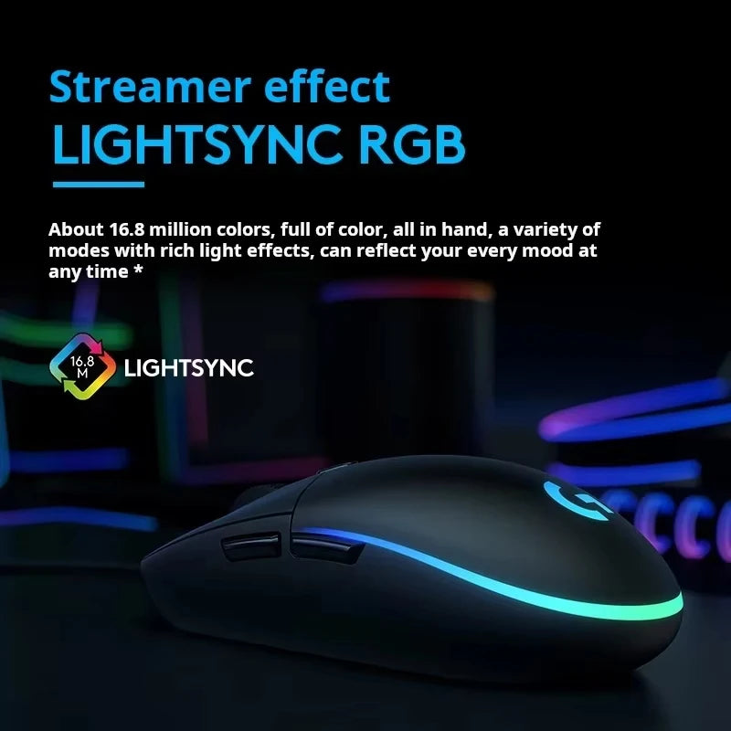 Logitech G305 G304 Gaming Mouse Wireless High DPI Gaming Mouse with 12000 DPI, HERO Sensor, Long Battery Life for PC Gaming, Home & Office