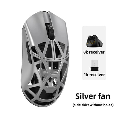 Wlmouse Mini Pro Professional Mouse Lightweight magnesium alloy three mode wireless game mouse 8K return rate PAW3950 DPI30000