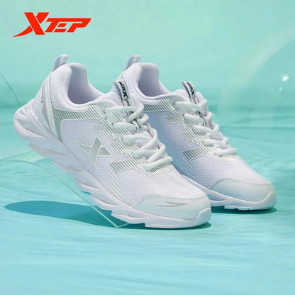 Zapatillas de running Xtep para mujer, nueva moda, ligeras y transpirables, con amortiguación, calzado deportivo femenino 879318110073