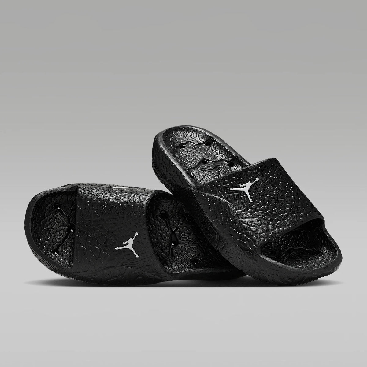 Oryginalne męskie sandały kąpielowe Nike Jordan z fakturą „crack” HQ2163-001