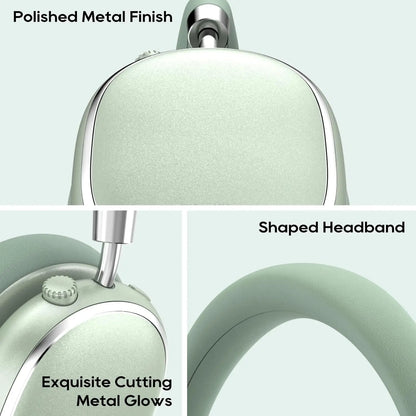 Hybrid Active Noise Cancelling Headphones Bluetooth 6.0 Wireless Over Ear Headphones with Hi-Res Audio, Deep Bass, Transparency Mode, ANC Headset