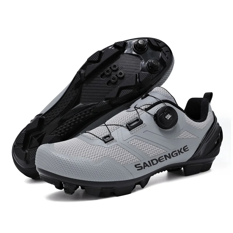Zapatillas de ciclismo unisex nuevas, profesionales, ligeras, de lujo, originales, de carretera, de goma, para MTB, de competición, de moda, para bicicleta urbana y deportes callejeros