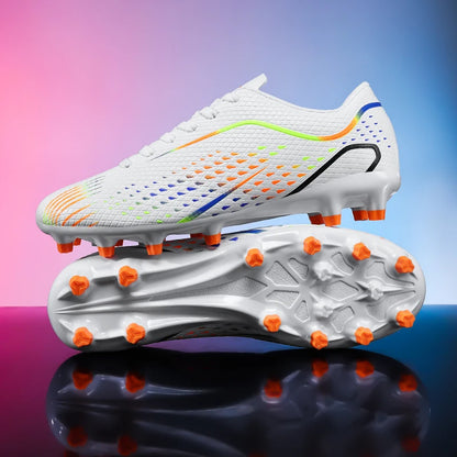 Chaussures de football pour enfants et jeunes, crampons antidérapants, respirants et légers, baskets d'entraînement pour garçons, enfants, matchs de football