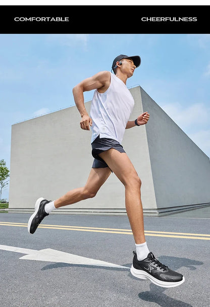 XTEP Running Shoes Men's 2025 Summer Mesh Breathable Comfortable Wear-Resistant Sports Shoes Commuting Casual Shoes 875319110025