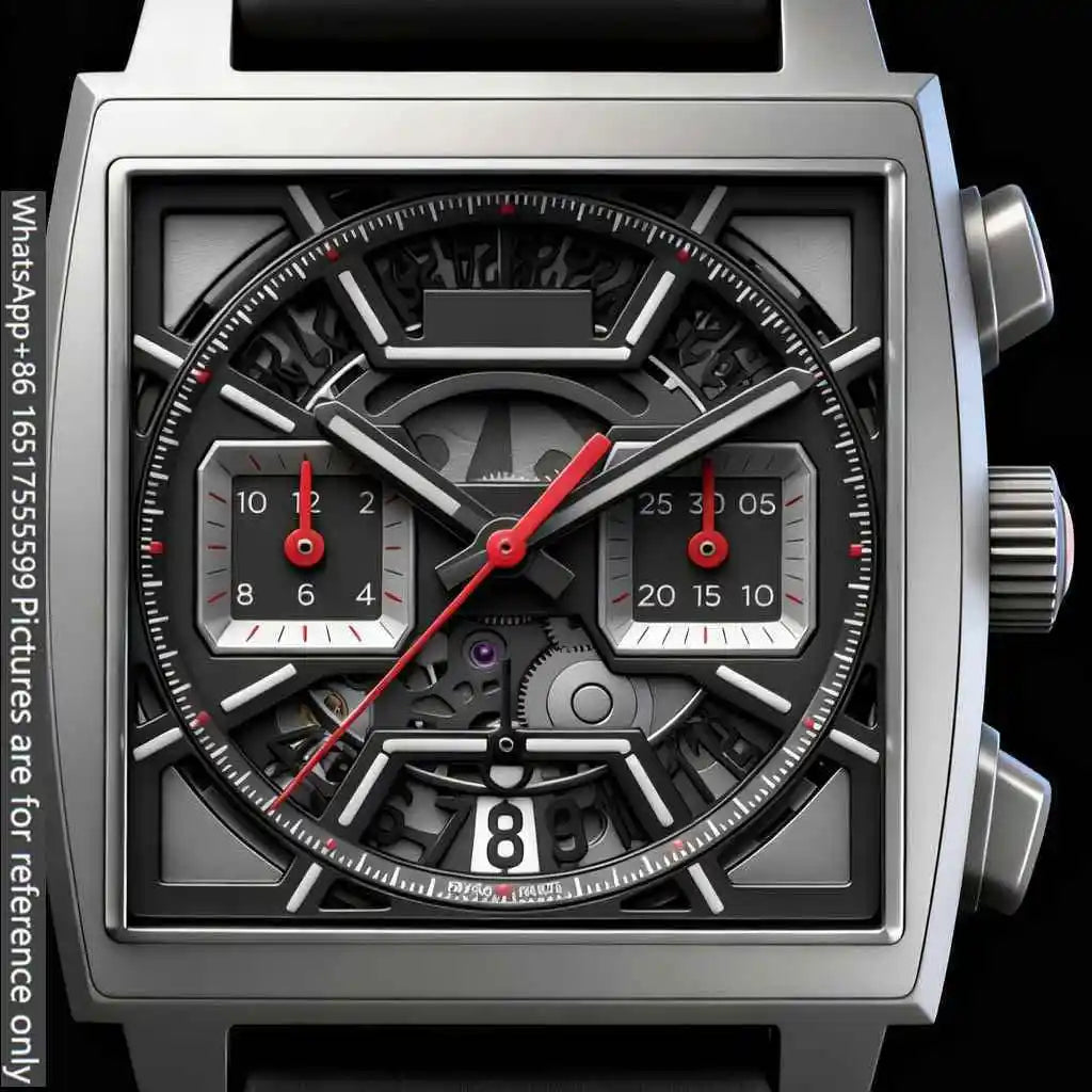 40mm Men Luxury Watch in 904L Steel Quartz Movement Exquisite Heritage e-t