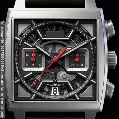 40mm Men Luxury Watch in 904L Steel Quartz Movement Exquisite Heritage e-t