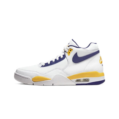 Nike Flight Legacy Classic Style Mid-Top Retro Basketball Shoes Unisex Red/White BQ4212-100