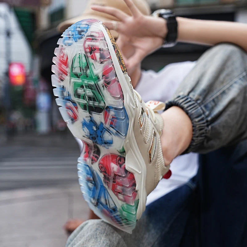 2023 new Shoes For men Sneakers Male casual Mens Shoes tenis Luxury shoes Trainer Race Breathable Shoes fashion loafers running