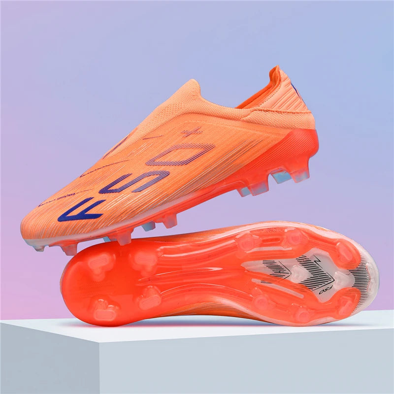 New Men Soccer Shoes Match Football Boots Sneakers Non-Slip Grass Cleats High-quality Futsal Indoor Hot-selling High-top Outdoor
