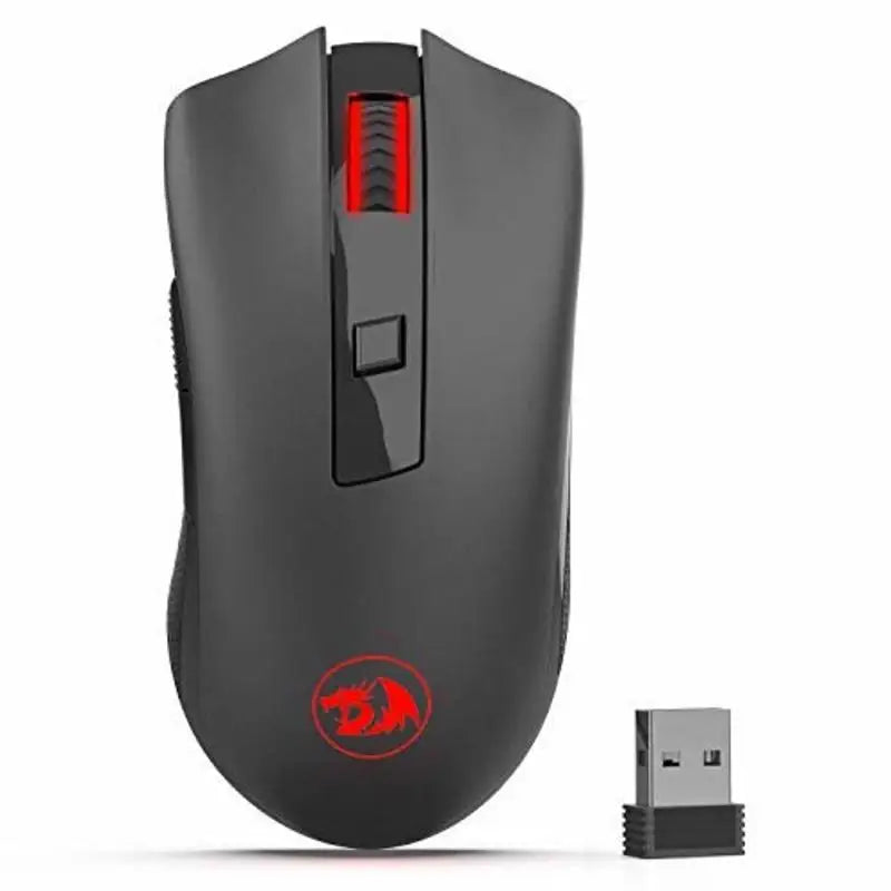 Redragon M652 optički 2.4G bežični miš s USB prijamnikom, prijenosni miš za gaming i ured, 5 podesivih razina DPI-ja